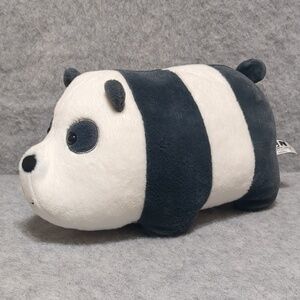 We Bare Bears 13" Panda Plush GUND Cartoon Network 4059268 Gray & White